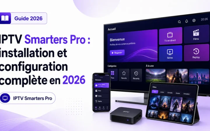 IPTV Smarters Pro : installation et configuration complète en 2026
